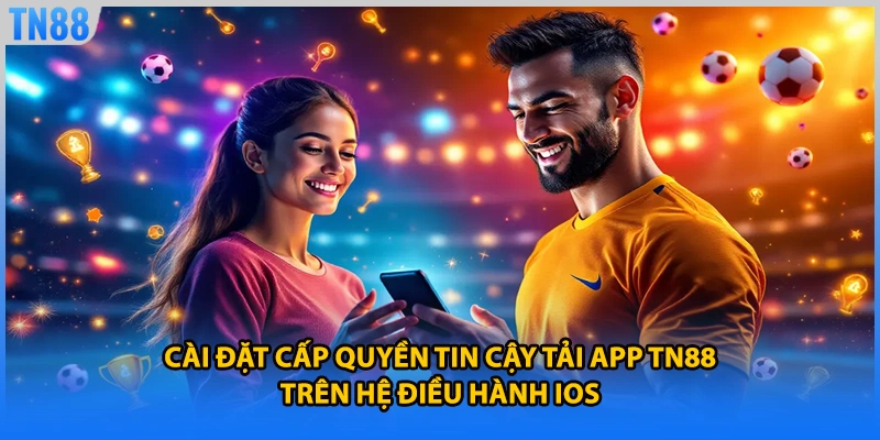 Cài đặt cấp quyền tin cậy tải app TN88 trên hệ điều hành iOS