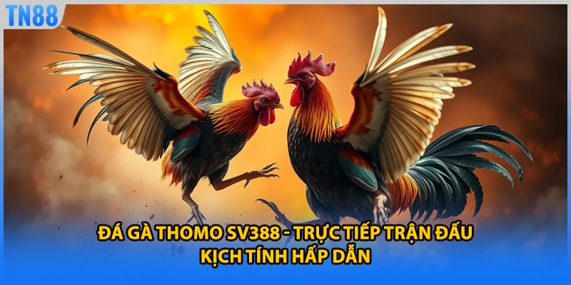Đá Gà Thomo SV388 - Trực Tiếp Trận Đấu Kịch Tính Hấp Dẫn