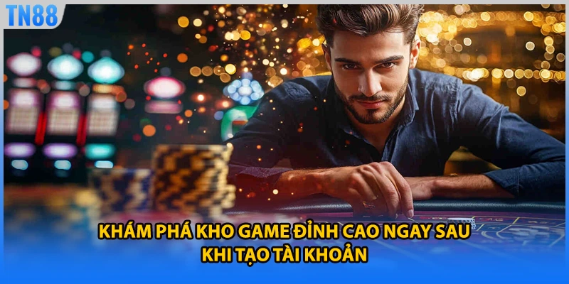 Khám phá kho game đỉnh cao ngay sau khi tạo tài khoản