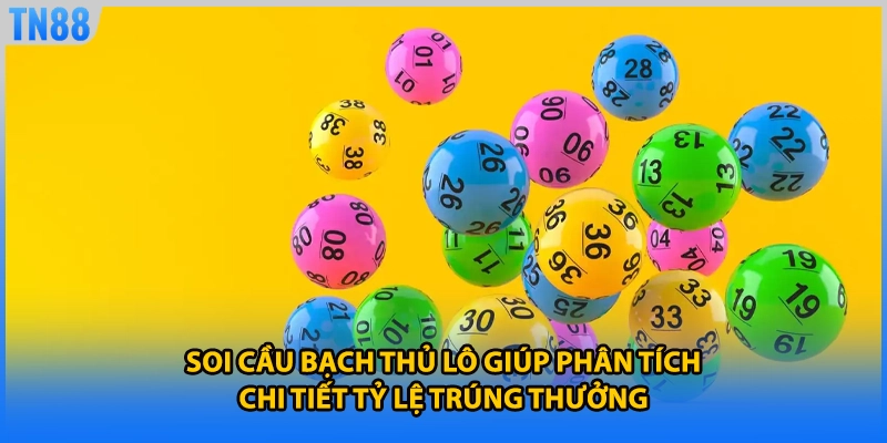 Soi cầu bạch thủ lô giúp phân tích chi tiết tỷ lệ trúng thưởng